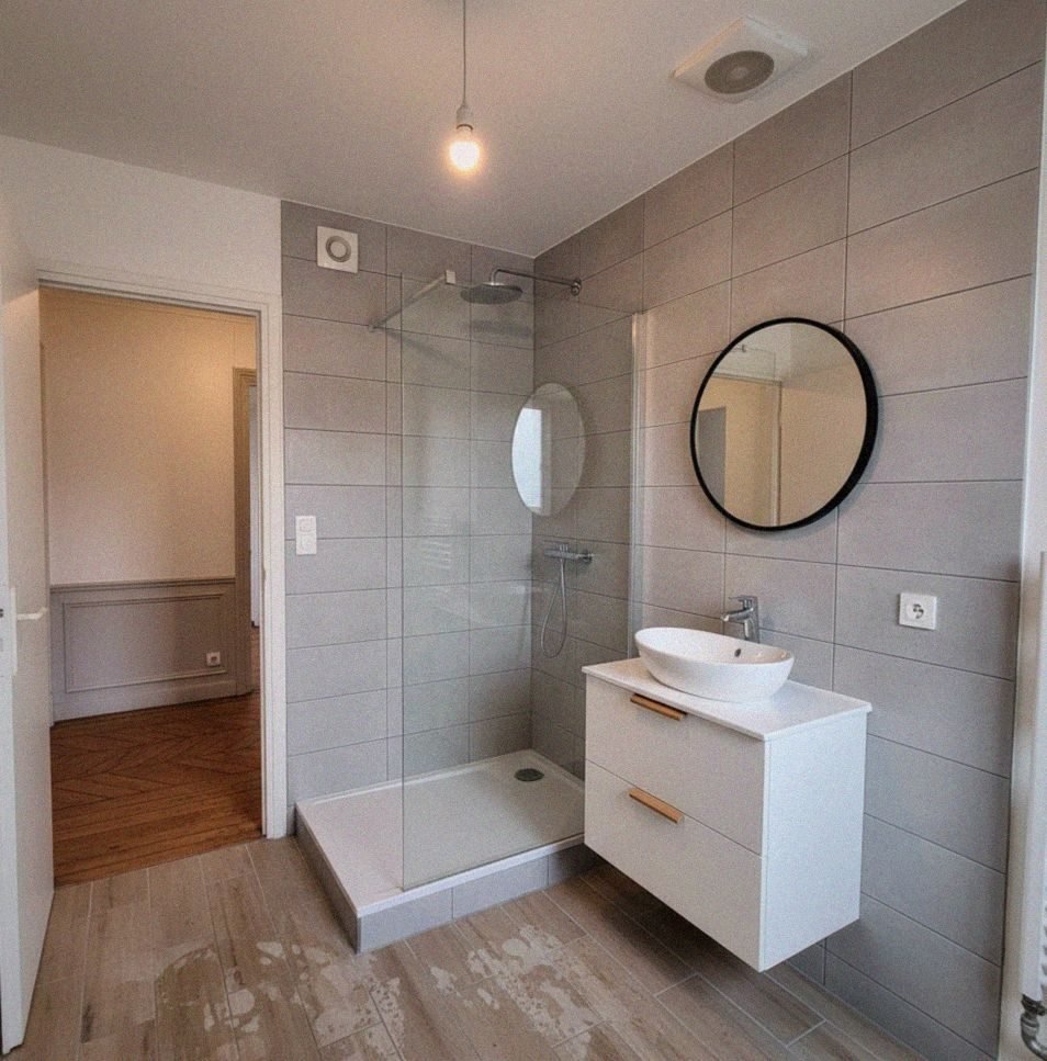 Salle de bain rénovée